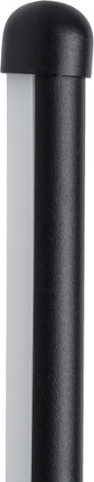 GloboStar Harlem Modern Lamp Wall with Integrated LED and Adjustable White Light Black 60x60cm