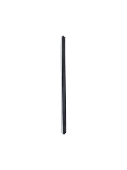 GloboStar Houston Modern Lamp Wall with Integrated LED and Adjustable White Light Black 100x100cm