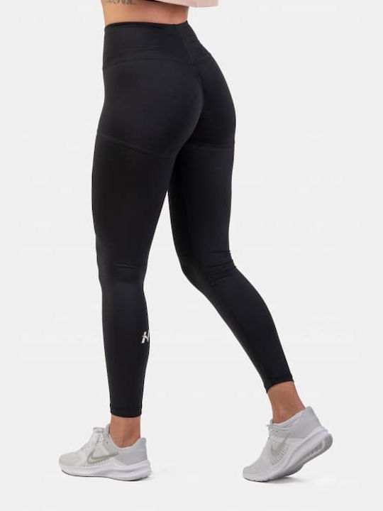 Nebbia Women's Cropped Training Legging High Waisted Black