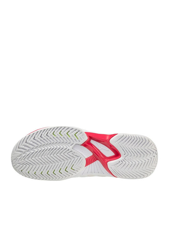 Mizuno Wave Exceed Tour 5 AC Women's Tennis Shoes for Hard Courts White