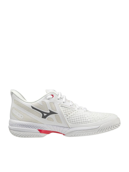 Mizuno Wave Exceed Tour 5 AC Γυναικεία Παπούτσια Τένις για Σκληρά Γήπεδα Λευκά