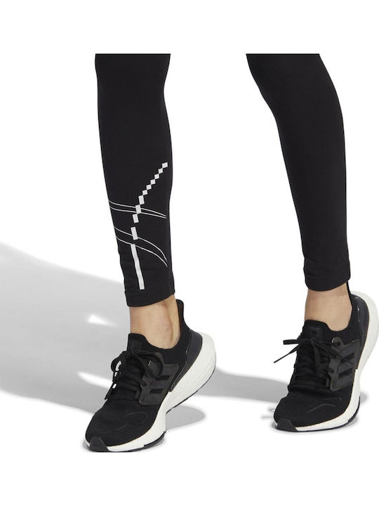 Graphique Holiday Schulung Frauen Lang Leggings Hochgeschnitten Schwarz