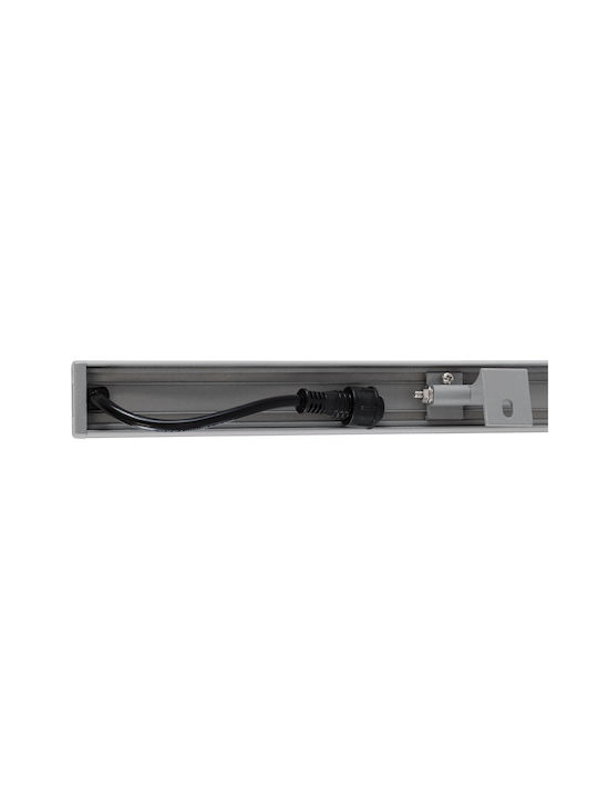 GloboStar Faia Εξωτερικό Φωτιστικό LED Wall Washer 24W RGBW IP65 Ασημί