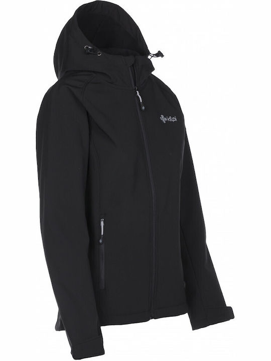 Kilpi Elia HL0027KI-BLK Γυναικείο Μπουφάν Soft Shell για Σκι & Snowboard Μαύρο