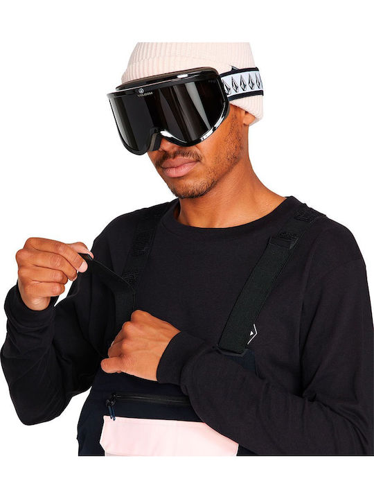 Volcom Roan Bib Overall G1352306-PYP Ανδρική Σαλοπέτα Σκι & Snowboard Ροζ