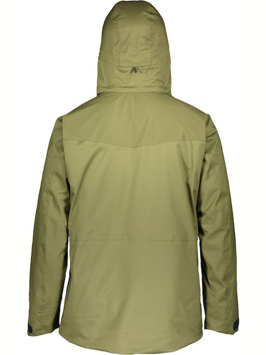 Scott Ultimate DRX 272503-6240 Ανδρικό Μπουφάν για Σκι & Snowboard Green Moss