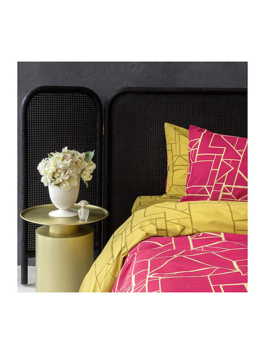 Nima Duvet Cover Set Single with Pillowcase 160x240 Allure Fuchsia