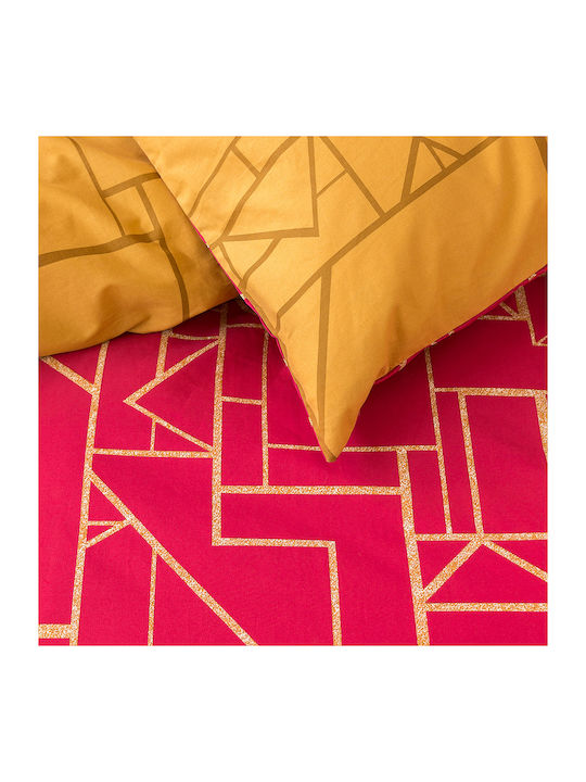 Nima Duvet Cover Set Single with Pillowcase 160x240 Allure Fuchsia