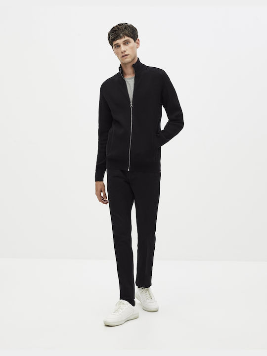 Celio Knitted cardigan Semilano - Black