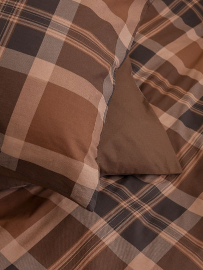 Nima Duvet Cover Set Cotton Single with Pillowcase 160x240 Madum Earth