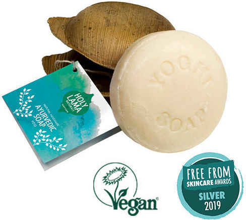 Holy Lama Natural Herbal Soap Gift Pack Χειροποίητο με Κουρκουμά 4x400gr