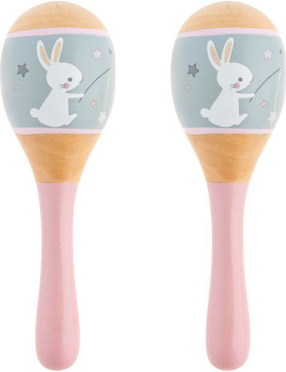 Stephen Joseph Wooden Set Bunny for 3+ Years