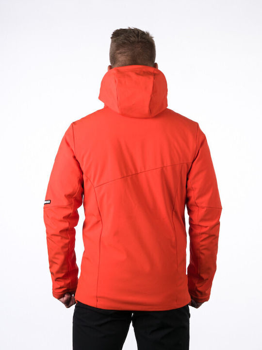 Northfinder Kobe BU-3924SNW-363 Ανδρικό Μπουφάν για Σκι & Snowboard Red/Orange