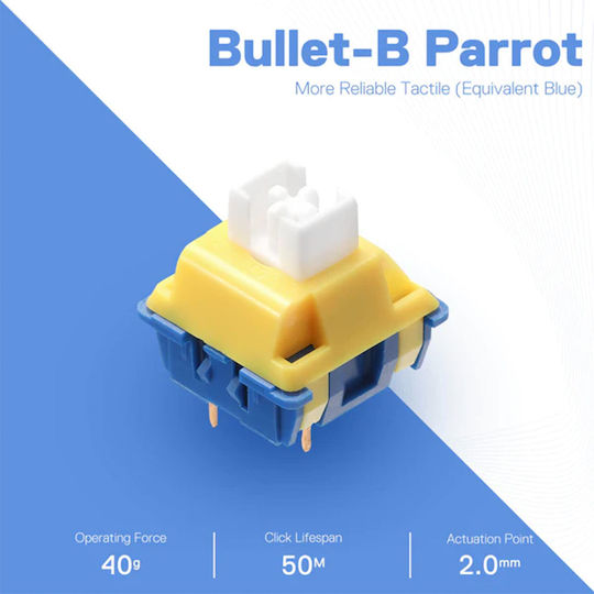 Redragon A113 Switches Πληκτρολόγιου Bullet-B Tactile Mechanical Switches