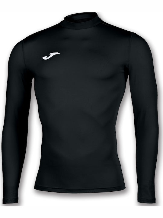 Joma Brama Academy Herren Thermo Langarmshirt Schwarz