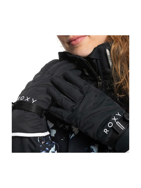 Roxy Jetty Solid Women's Ski & Snowboard Gloves Black