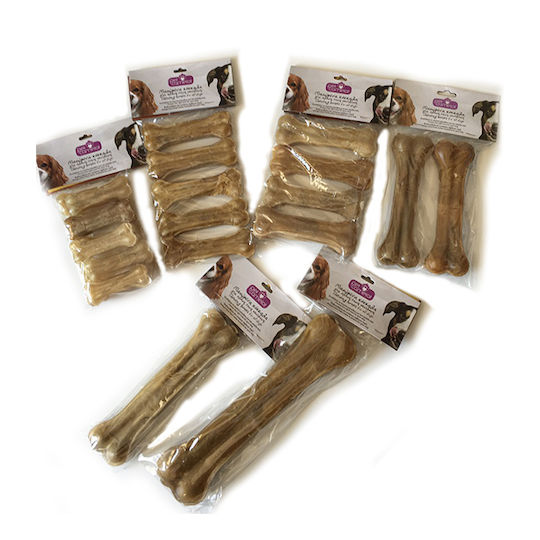 Pet Camelot Knochen für Hunde Natürlich 50gr 4Stück
