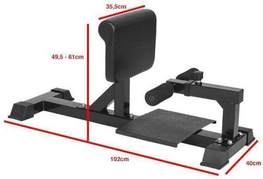 Gorilla Sports Bancă Reglabilă Pentru Squat Bănci De Antrenament Crunch Extensie Spate