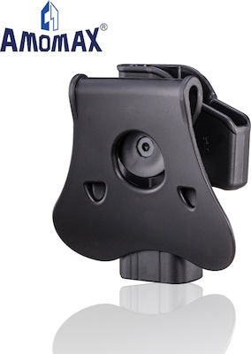 Amomax Pistol Belt Holster Θήκη Πιστολιού G19,23,32 / ICS BLE-XAE / ISSC M22, Black