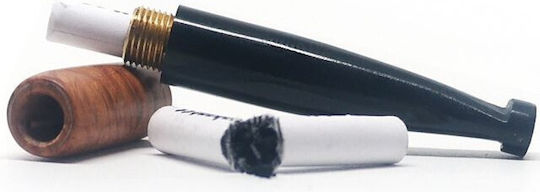 Stefanou Pipex Cigarette Pipe Reiki Ultra Slim Tabac Brown 5.7mm Tabac