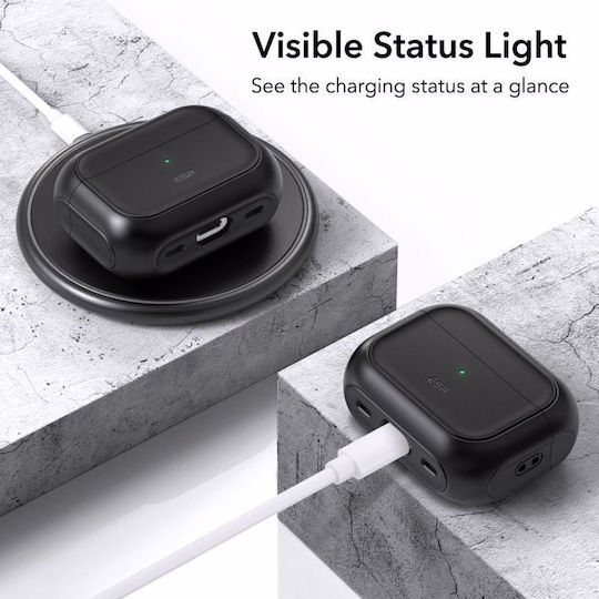 ESR Orbit Halolock Magsafe Plastic / Silicone Case Black for Apple AirPods Pro