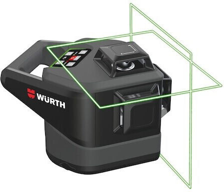 Wurth MLLG18 Self-leveling Linear Laser Level Green Beam with Working Range 50m