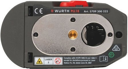 Wurth Linear Laser-Wasserwaage Roter Strahl