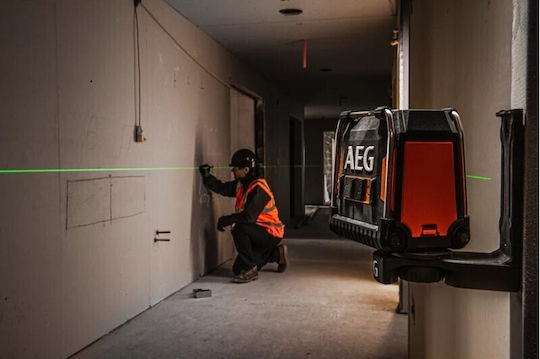 AEG Tools Αυτορυθμιζόμενο Γραμμικό Αλφάδι Laser Πράσινης Δέσμης με Εύρος Εργασίας 30m