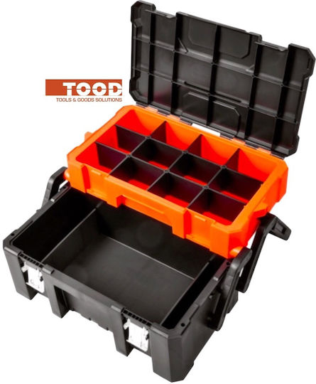 Tood Tools TB 358 Tool Case Aluminum with Tobacco Case Dimensions: W58xD36xH29cm
