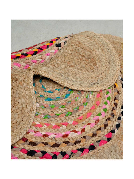 Pennie Μαργαρίτα Rug Rectangular Summer Wicker Ecru