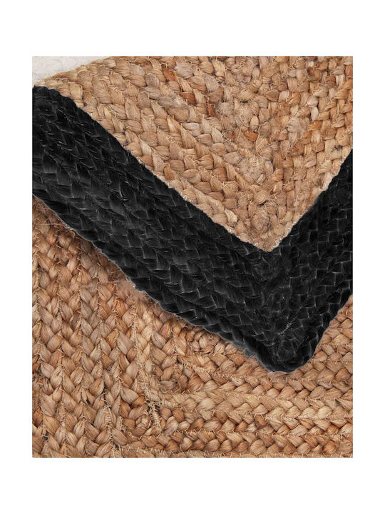 Pennie Norah Teppich Rechteckig Sommer aus Jute Black