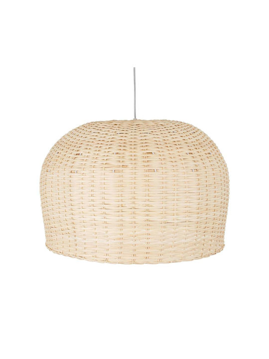 GloboStar Hängelampe Beige Boho Glocke 50cm.