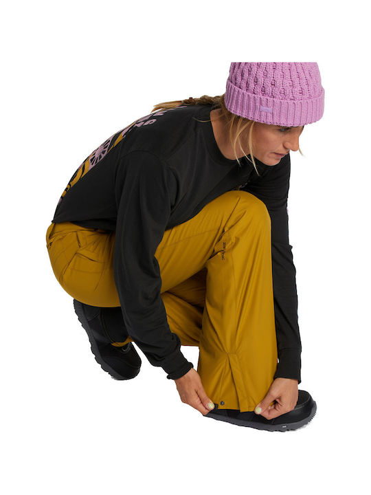 Billabong A/Div Malla 10Κ Insulated F6PF06BIF2-4944 Women's Trousers for Ski & Snowboard Brown