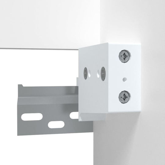 vidaXL Waschtisch ohne Waschbecken mit Spiegel L41xB38.5xH45cm Weiß
