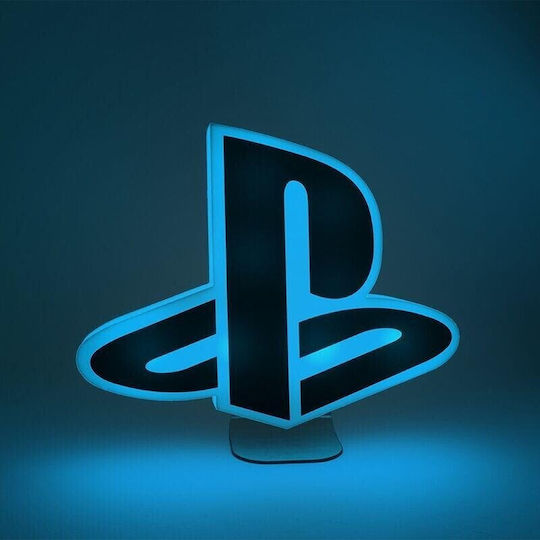 Paladone Lampă decorativă pentru copii PlayStation Logo Alb 24εκ.