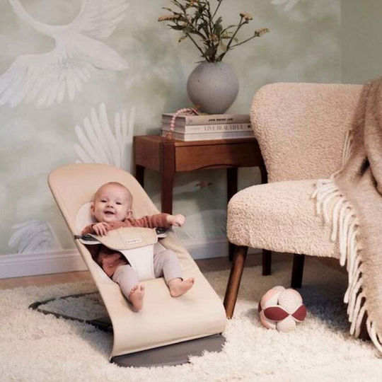 BabyBjorn Manual Baby Relax Balance Soft Light Pink & Grey for Child up to 13kg