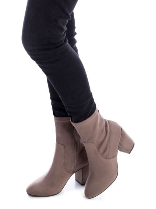 Xti Damen Knöchelstiefel Taupe