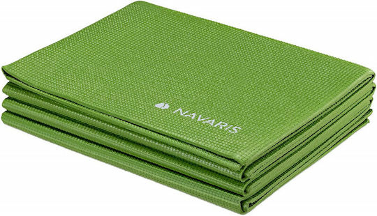 Navaris Матрак за фитнес Йога Зелен (173x61x0.4см)