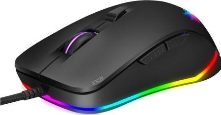 Inca IMG-327 RGB Gaming Ποντίκι 4800 DPI Μαύρο