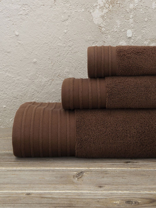 Nima Bath Towel Feel Fresh 30120 90x145cm. Warm Brown