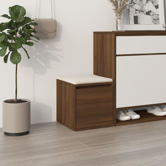 Scaune Camera de zi Cu spațiu de depozitare Lemn Brown Oak 40.5x40x40buc
