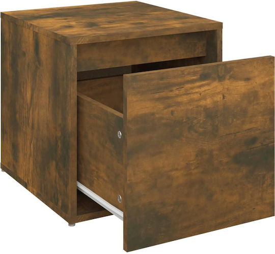 Scaune Camera de zi Cu spațiu de depozitare Lemn Smoky Oak 40.5x40x40buc