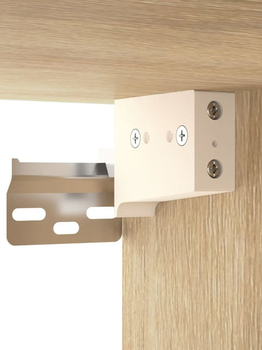 Wohnzimmer TV-Einheit Sonoma Δρυς 7τμχ L100xB30xH30cm