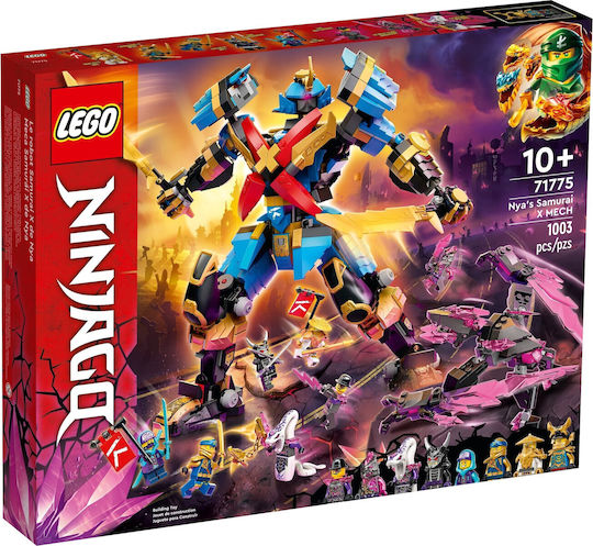 LEGO Ninjago Nya's Samurai X MECH Pentru 10+ Ani 1003 Bucăți 71775