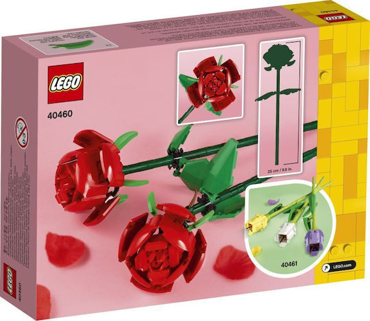 LEGO Botanical Collection Roses for Ages 8+ 120 Pieces