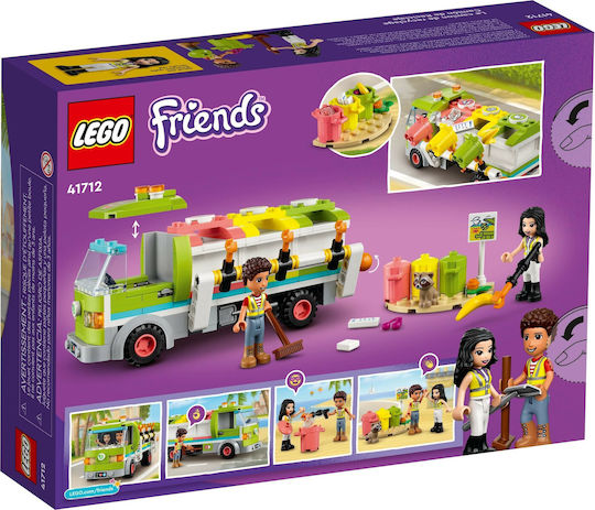LEGO Friends Recycling Truck for Ages 6+
