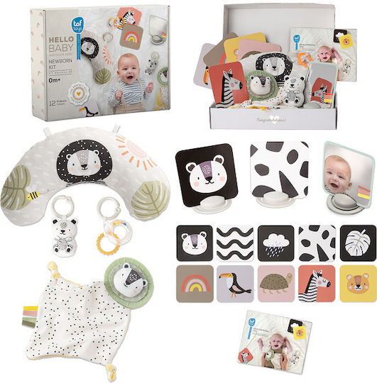 Taf Toys Ζωάκι Σετ Δραστηριοτήτων Develop & Play Kit από Ύφασμα για Νεογέννητα