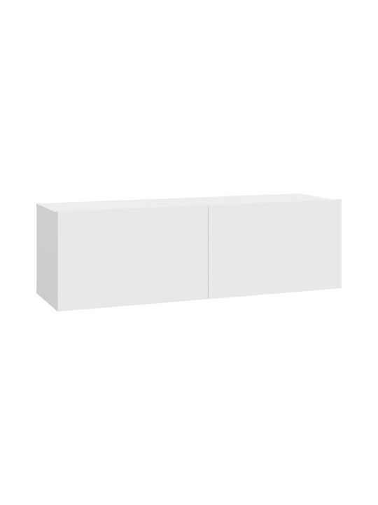 Wohnzimmer TV-Einheit Λευκό 7τμχ L100xB30xH30cm