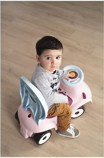 Smoby Maestro Αυτοκινητάκι Ride On με Χειρολαβή για 12+ μηνών Ροζ