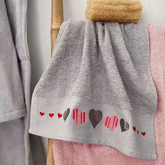 Palamaiki Bath Towel Set 3pcs Carn Multicolored Weight 500gr/m²